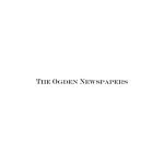 Ogden Newspapers coupons and promo codes