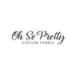 Oh So Pretty Custom Fabric coupons and promo codes